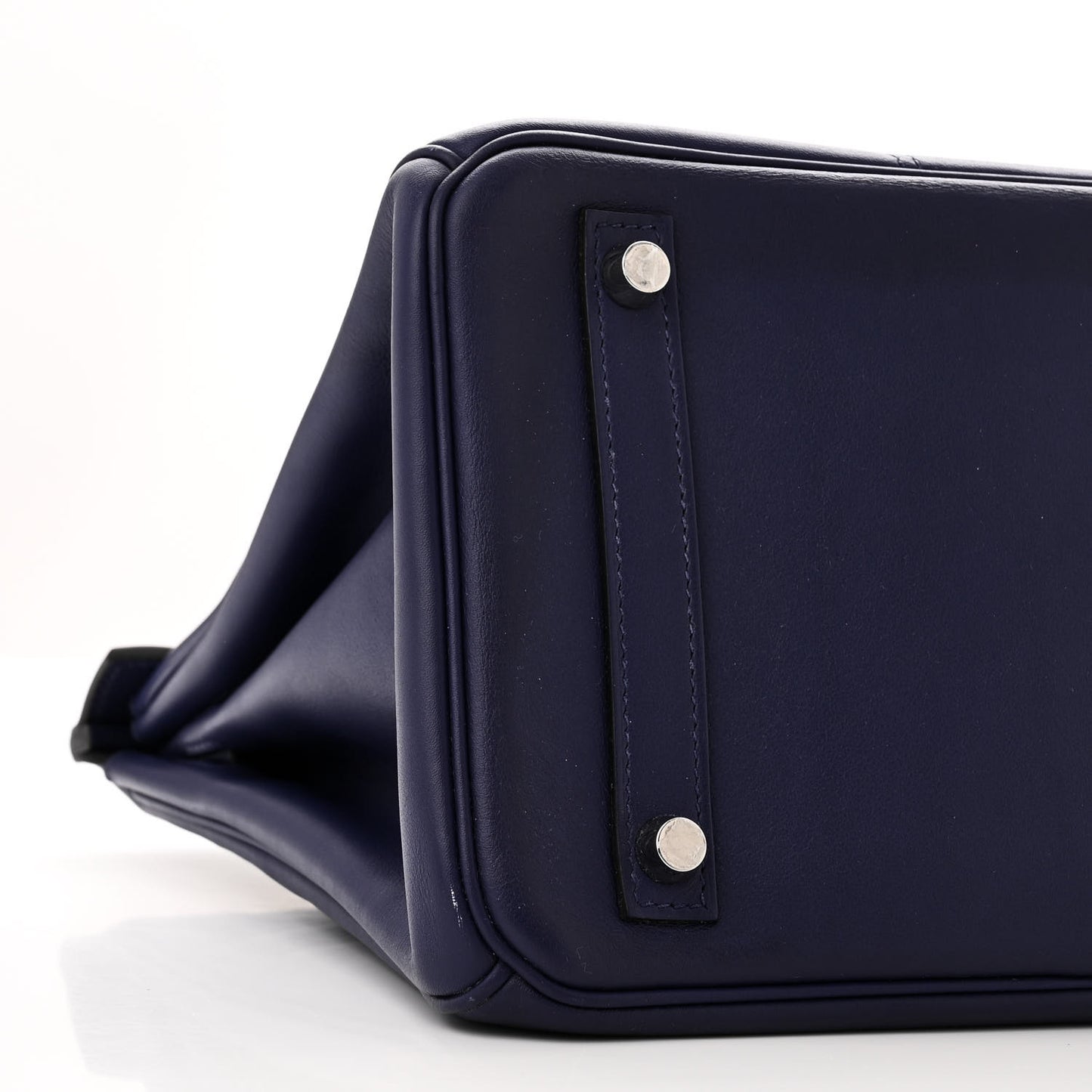 Swift Epsom Tressage Birkin 30 Bleu Encre Bleu Du Nord Gold