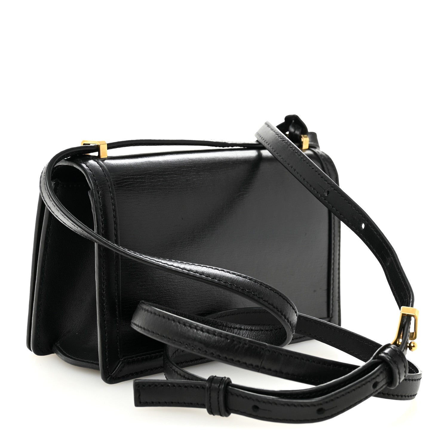 Loewe Calfskin Small Barcelona Shoulder Bag Black 3 of 12