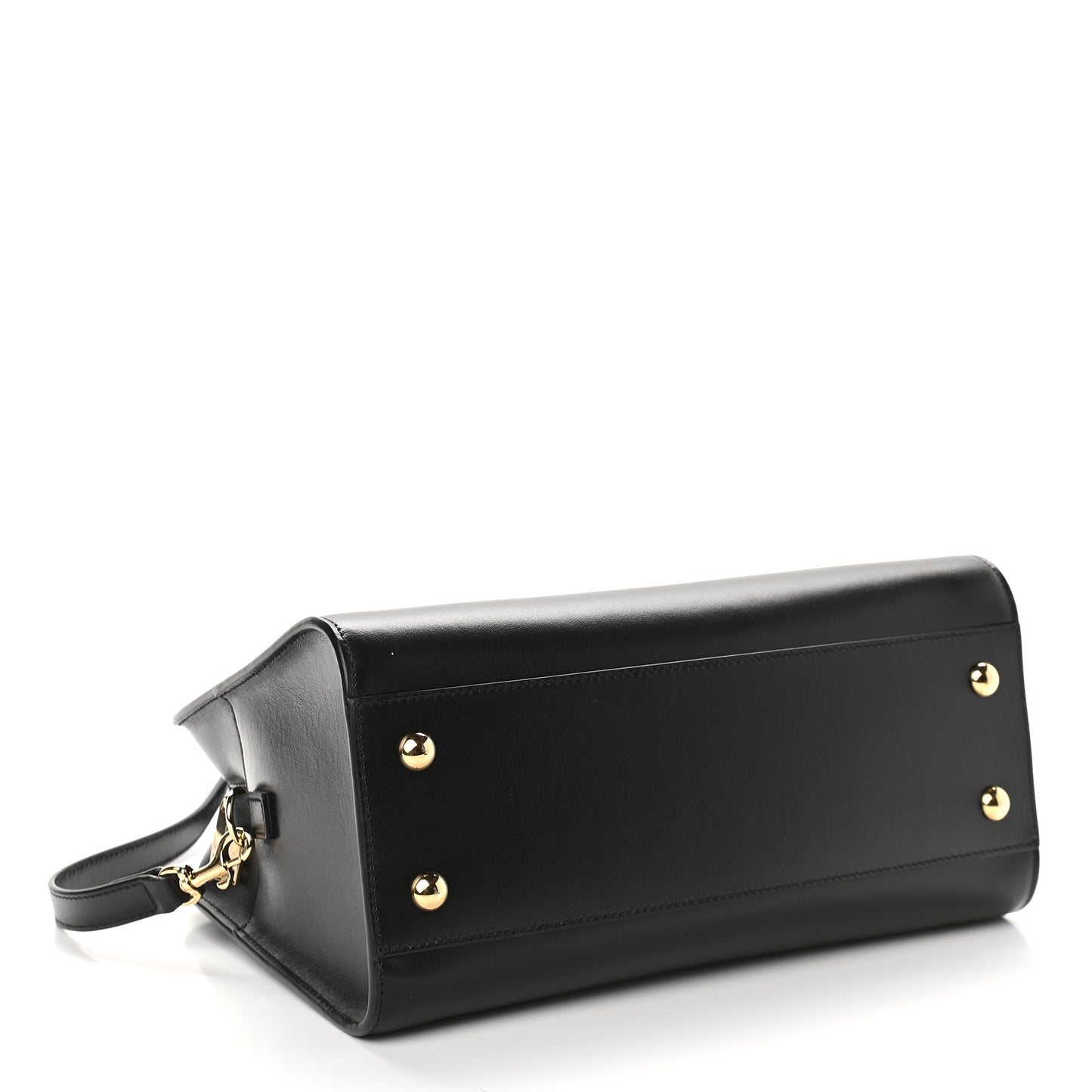 Calfskin Monogram Baby Cabas Black