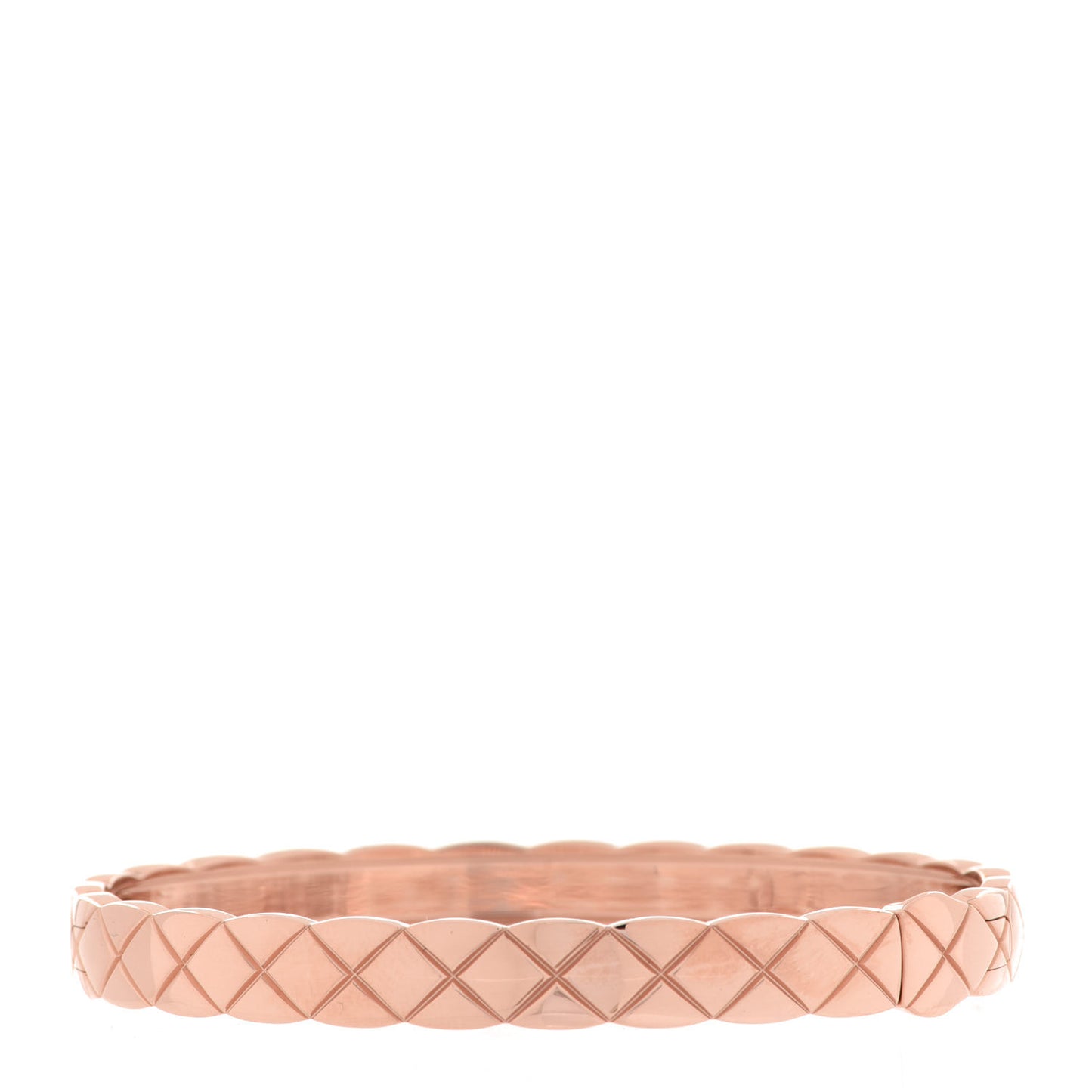 18K Beige Gold Coco Crush Bangle Bracelet S