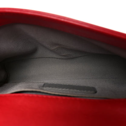Chanel Galuchat Stingray Small Boy Flap Red 4 of 9
