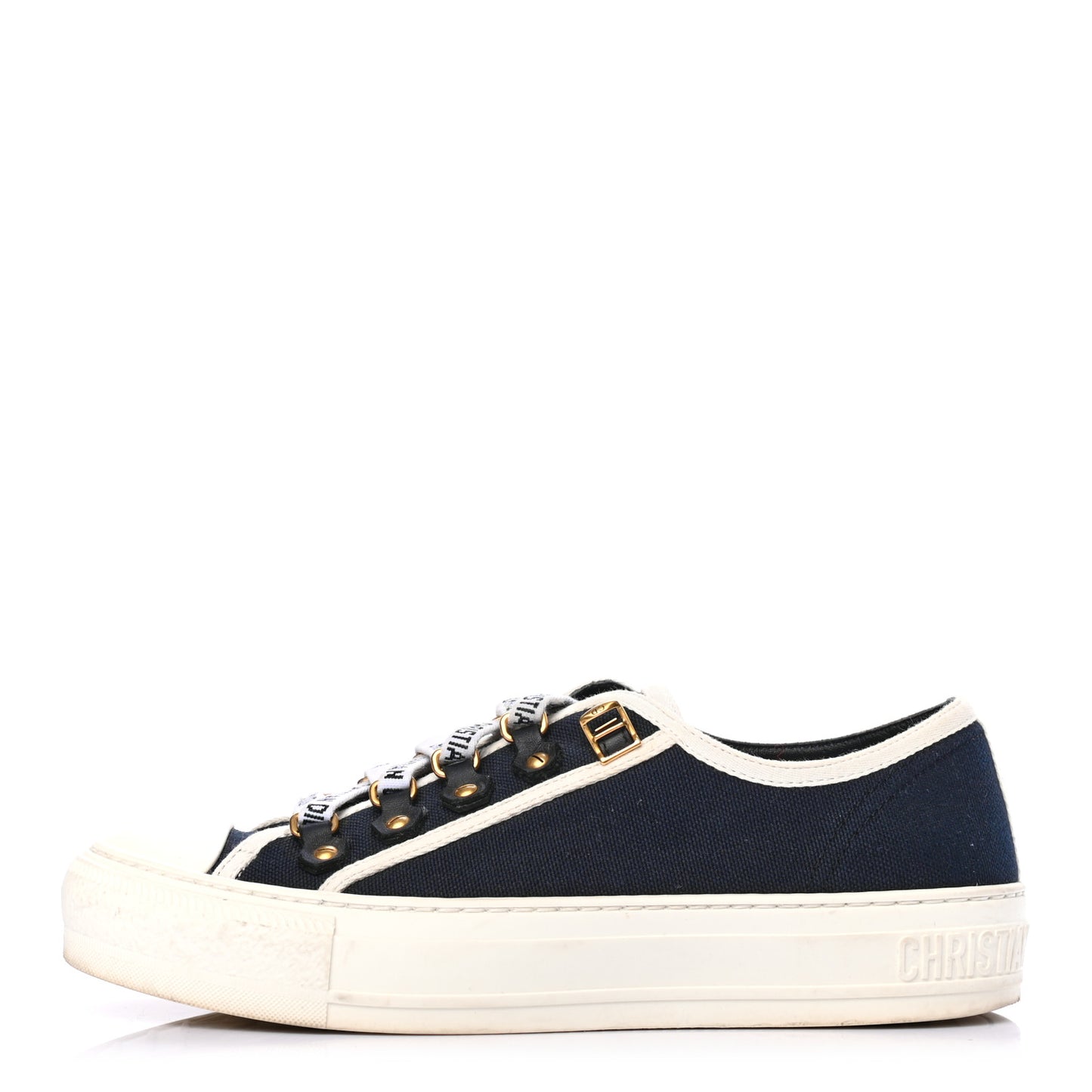 Canvas Walk'N'Dior Low Top Sneakers Black