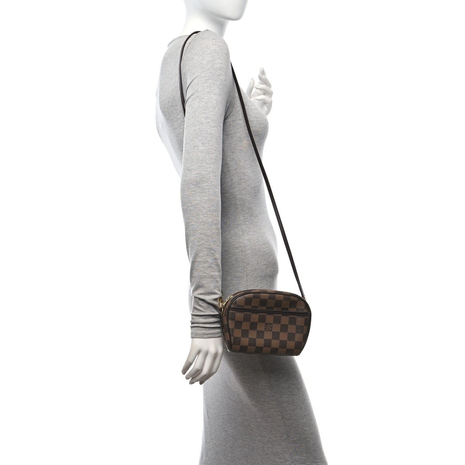 Louis Vuitton Damier Ebene Pochette Ipanema 2 of 9