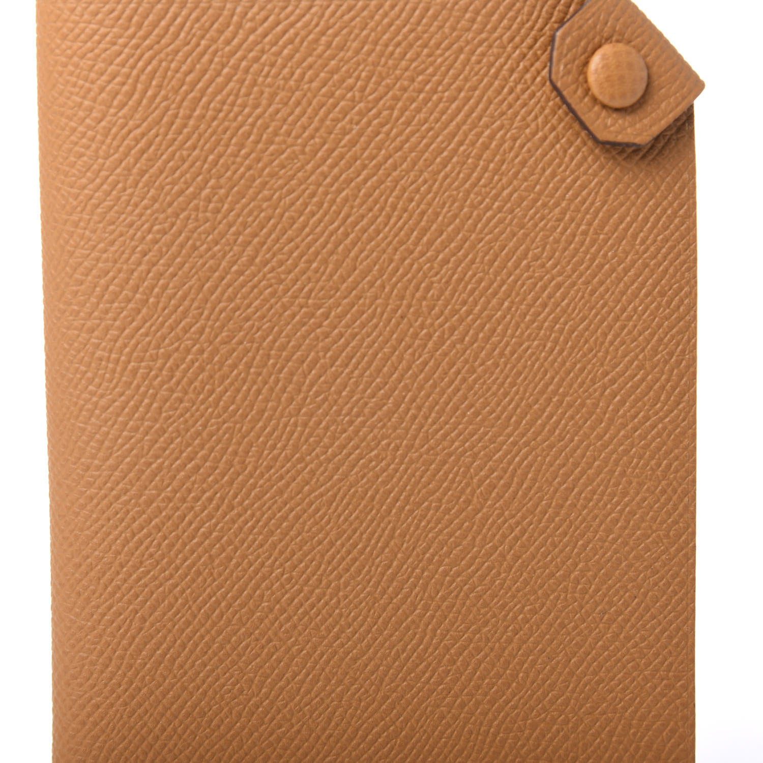 Hermes Epsom Tarmac PM Passport Holder Caramel 8 of 9