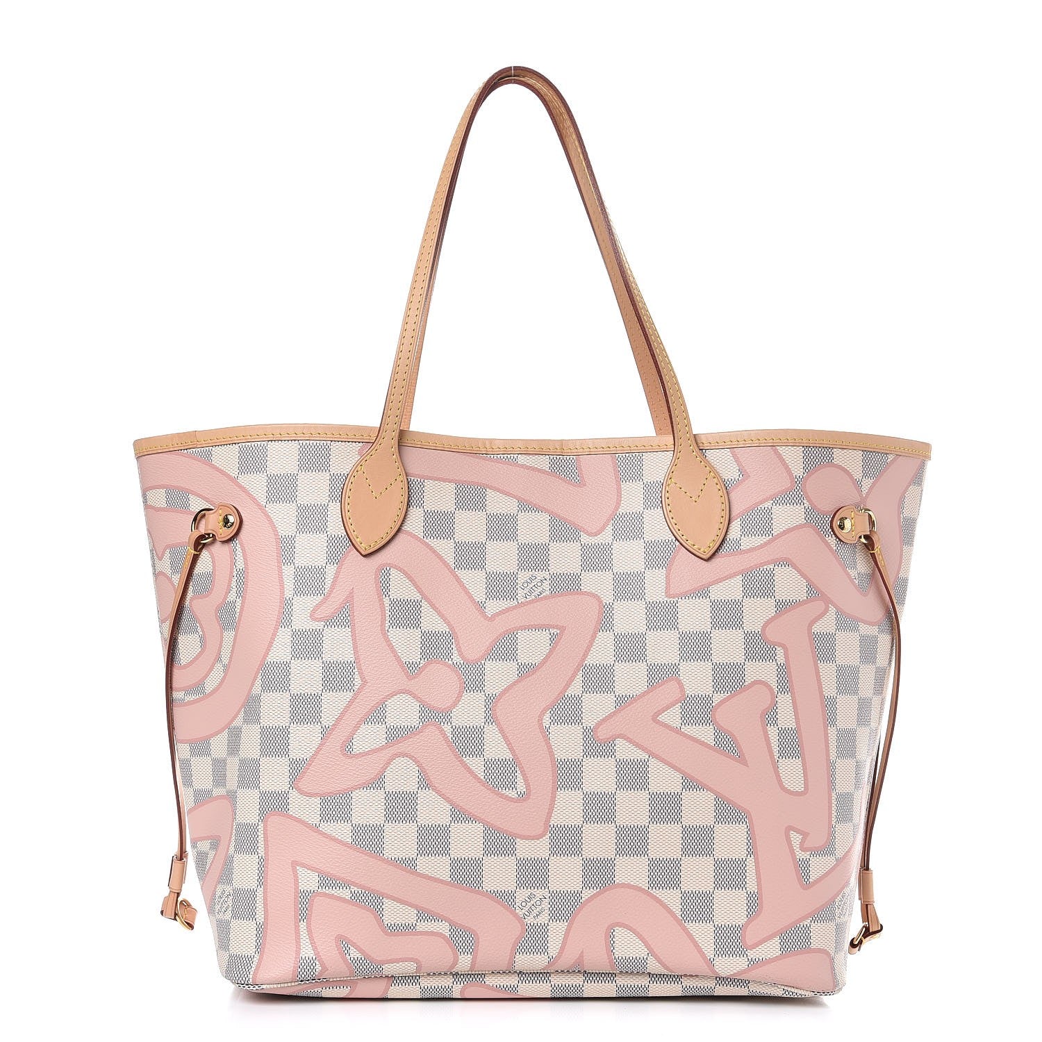 Louis Vuitton Damier Azur Tahitienne Neverfull MM 1 of 8
