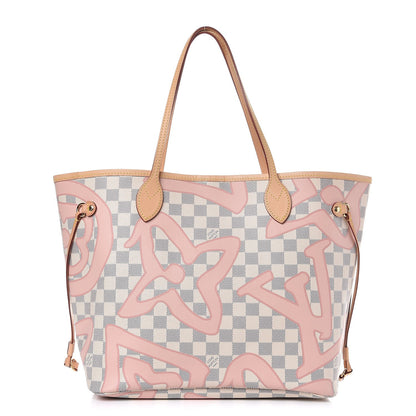 Louis Vuitton Damier Azur Tahitienne Neverfull MM 1 of 8