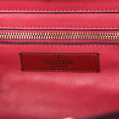 Valentino Garavani Vitello Small Rockstud Tote Fuchsia 10 of 14