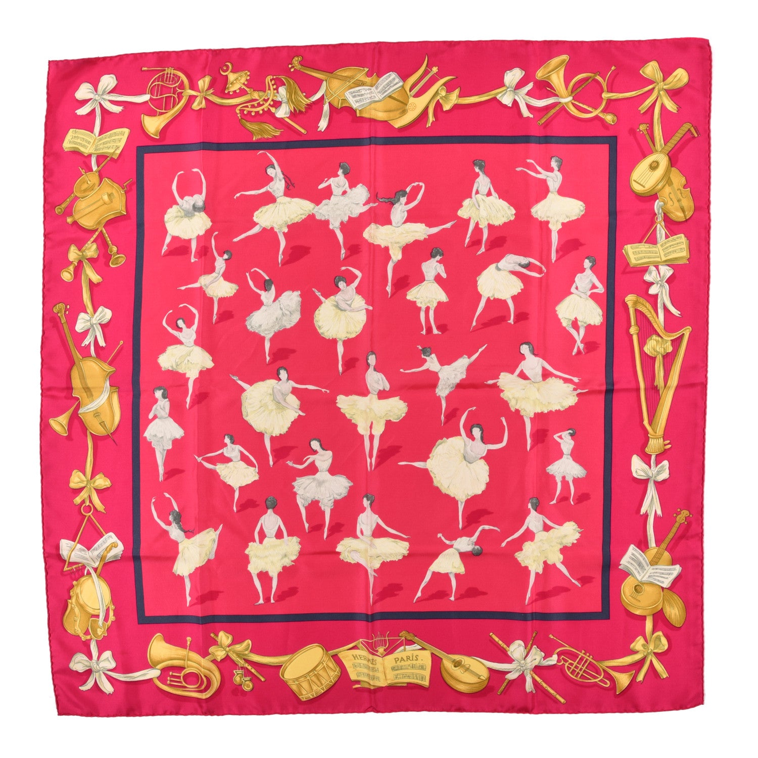 Hermes Silk La Danse Du Cheval Scarf 90 1 of 3