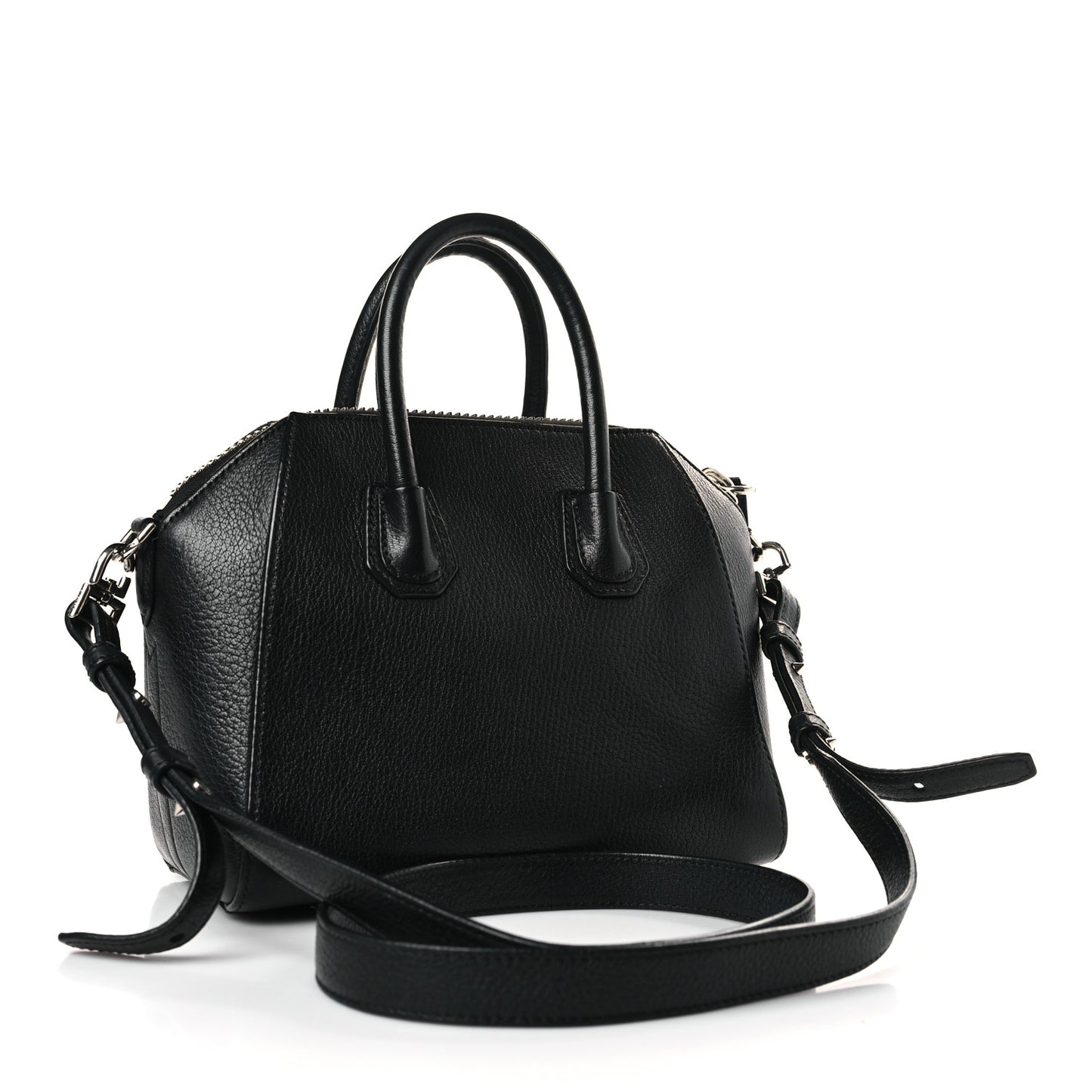 Sugar Goatskin Mini Antigona Black