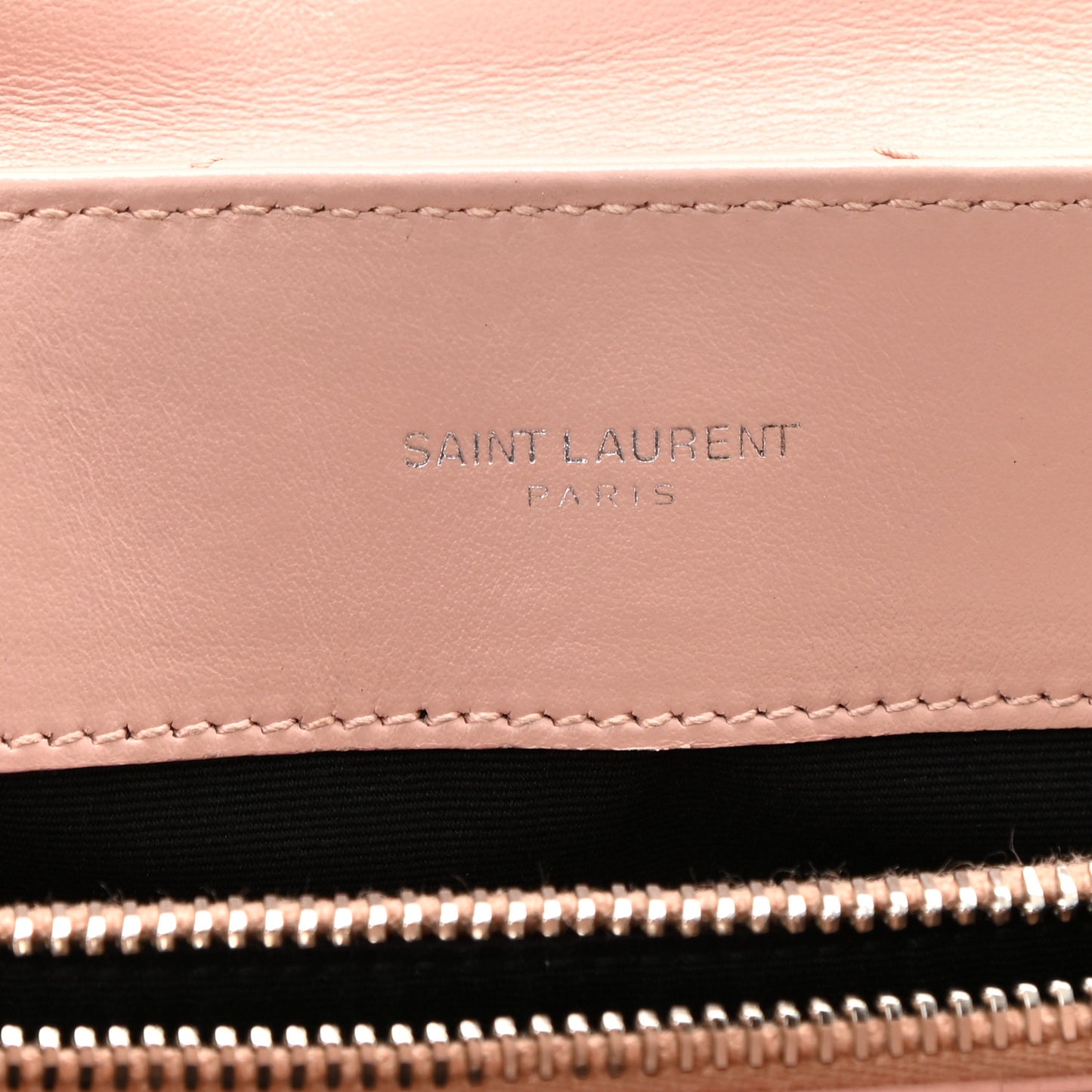 Calfskin Y Quilted Monogram Small Loulou Chain Satchel Pale Blush