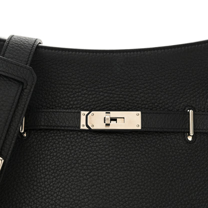 Hermes Taurillon Clemence Jypsiere 28 Black 8 of 13