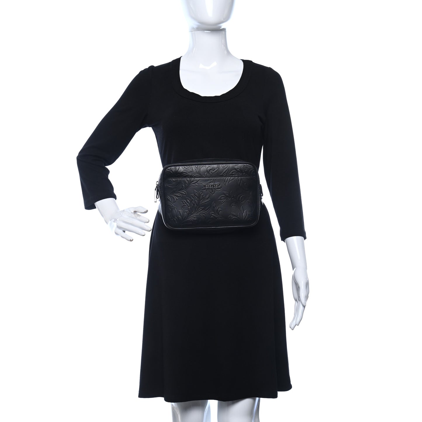 Nappa Belt Bag Black