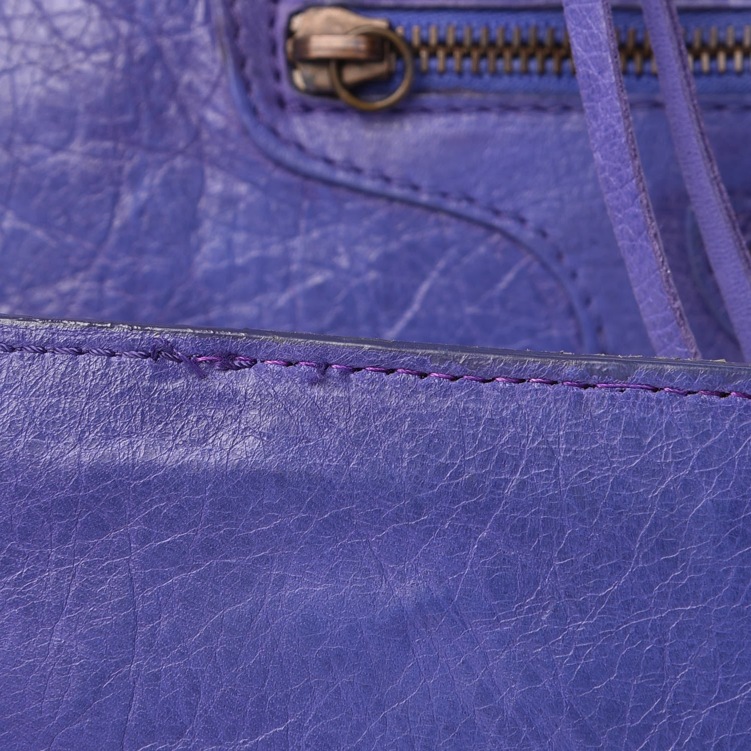 Balenciaga Agneau Classic Hardware City Bleu Lavande 15 of 18