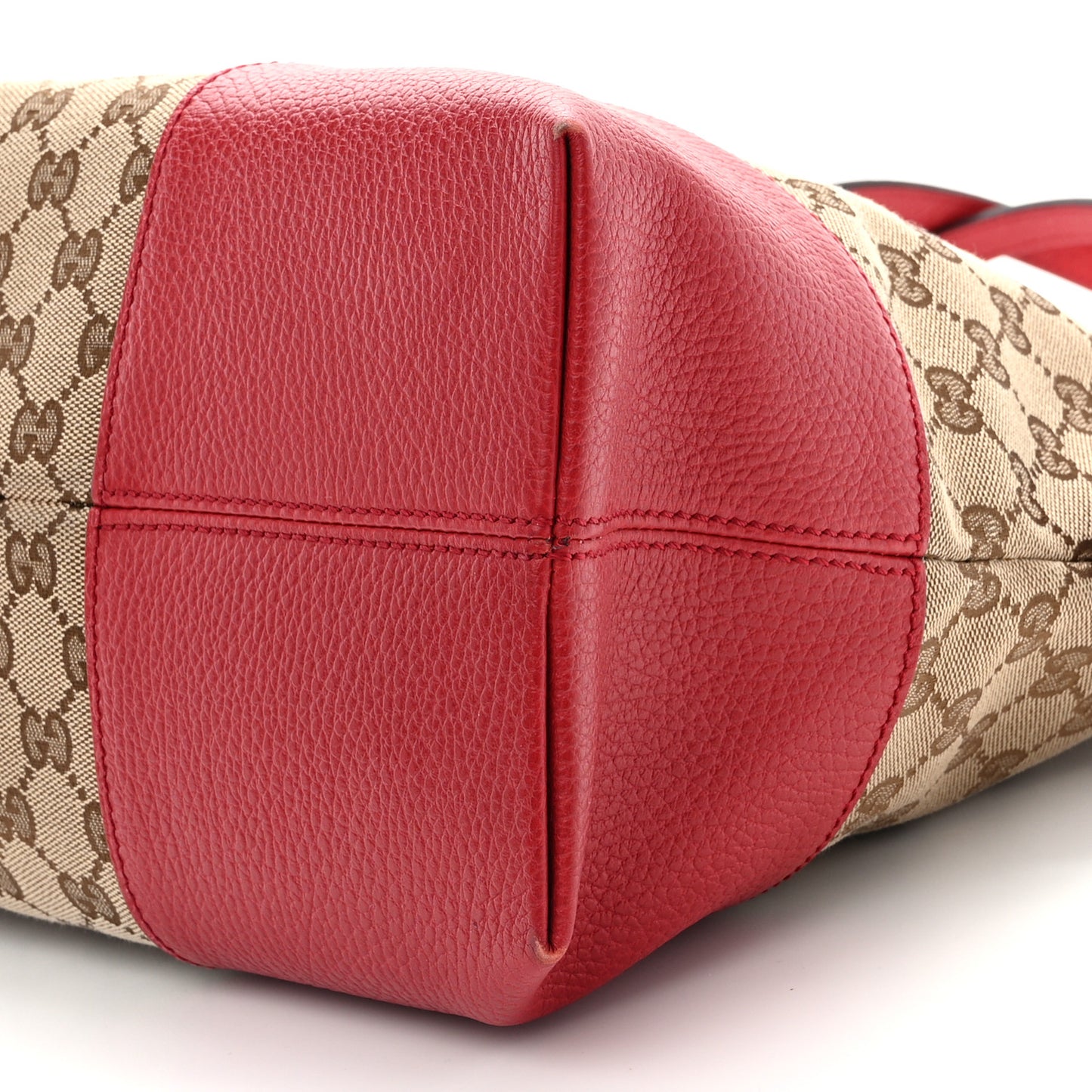Monogram Medium Bree Shoulder Bag Red