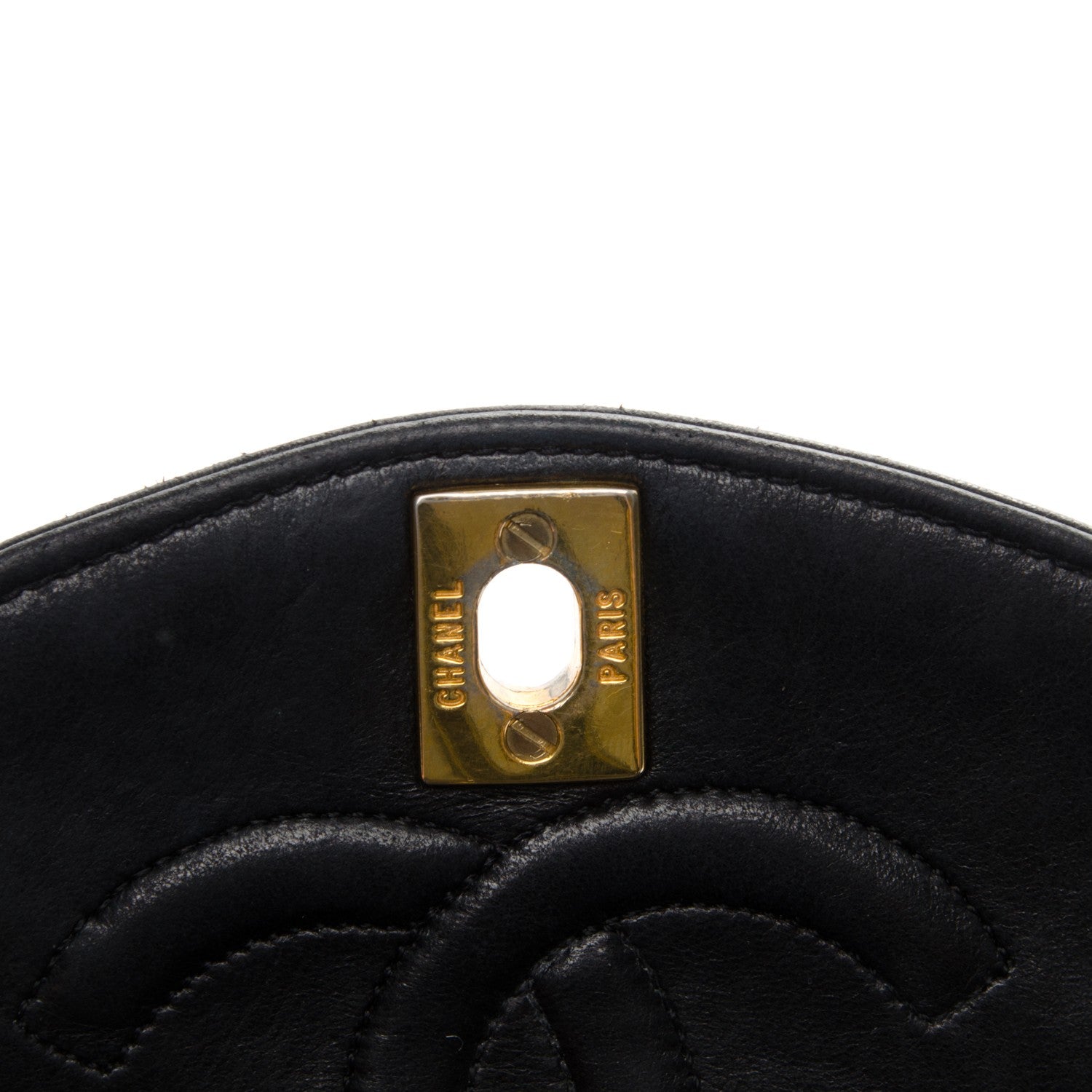 Chanel Lambskin Quilted Small Single Flap Black 6 of 8
