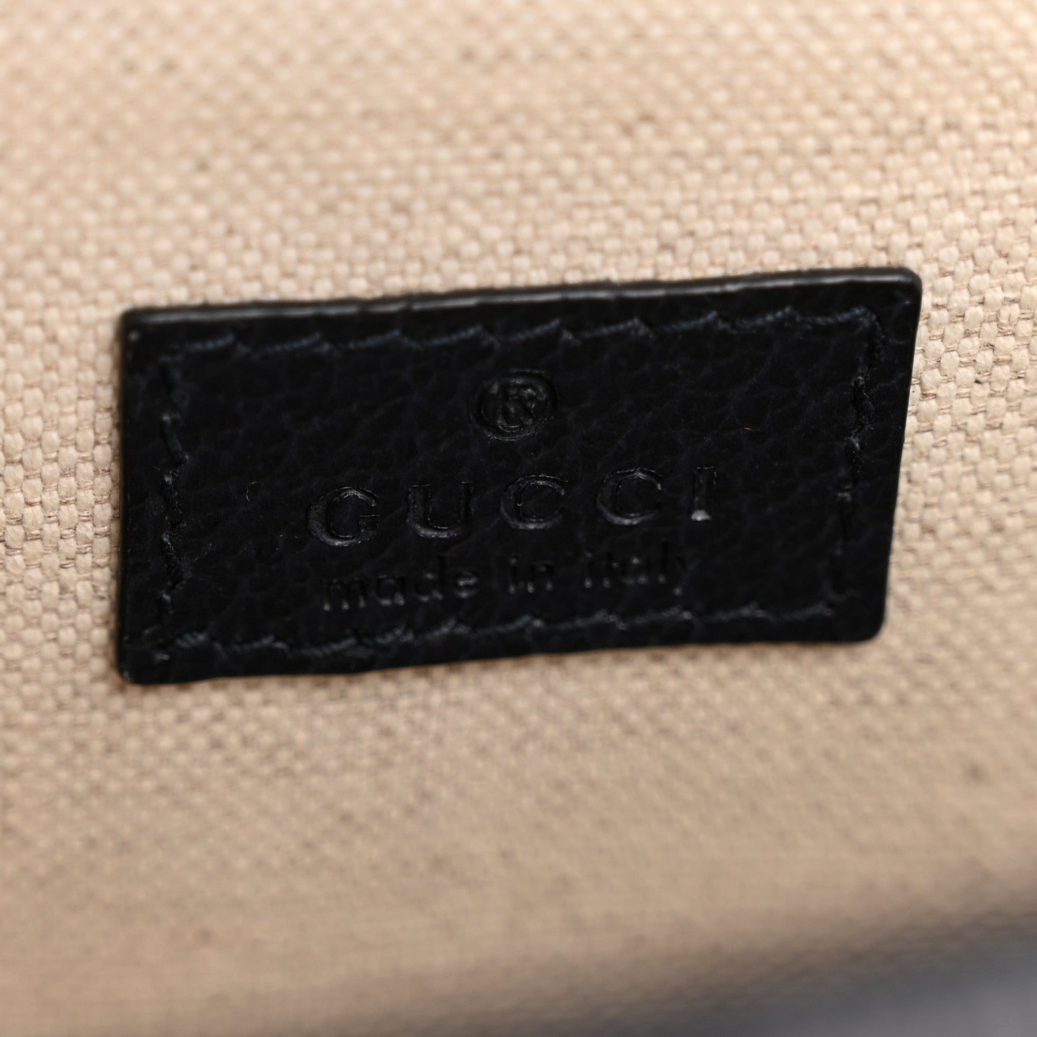 Gucci GG Supreme Monogram Textured Dollar Calfskin Small Rectangular Dionysus Shoulder Bag Beige Blue 6 of 13
