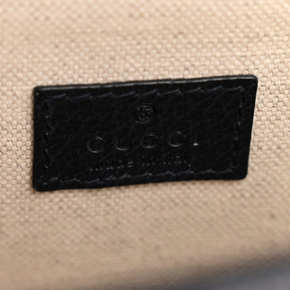 Gucci GG Supreme Monogram Textured Dollar Calfskin Small Rectangular Dionysus Shoulder Bag Beige Blue 6 of 13