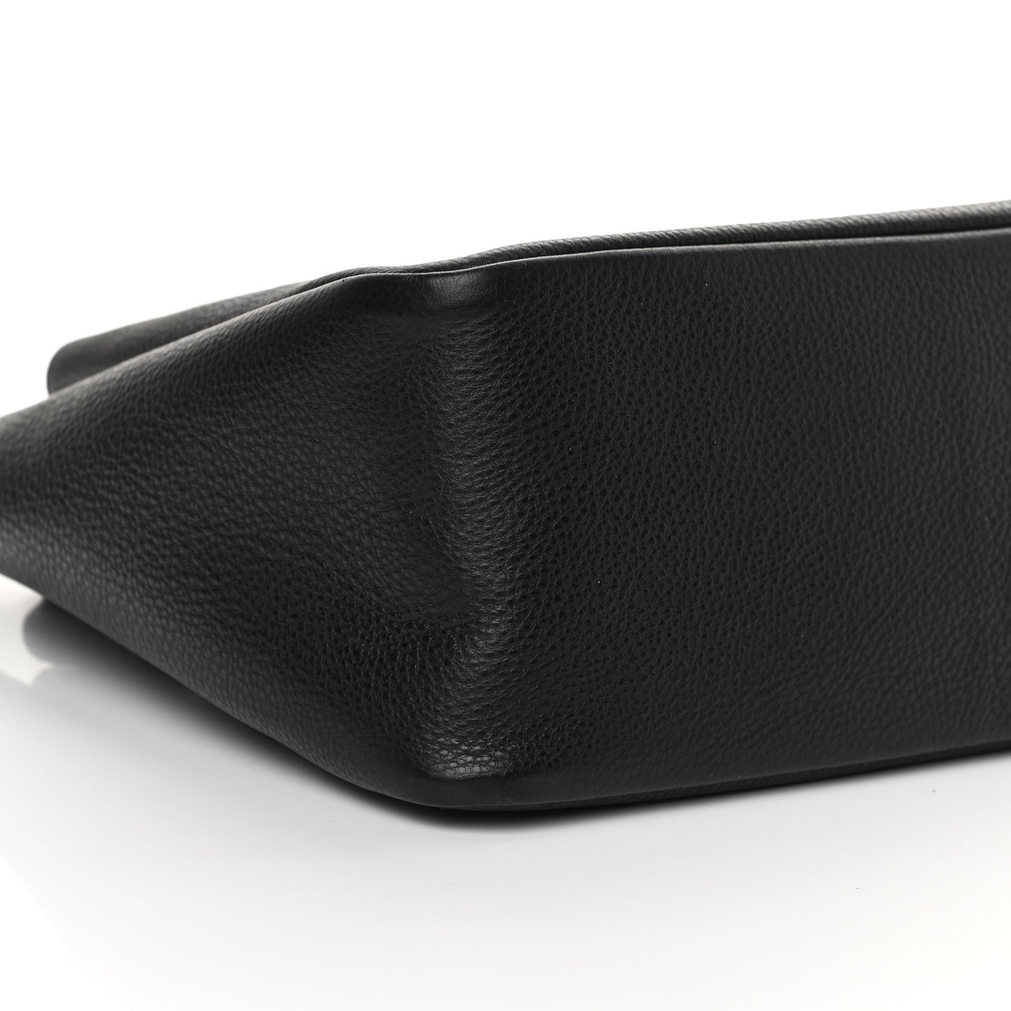 Vitello Daino Soft Large Dynamique Tote Black