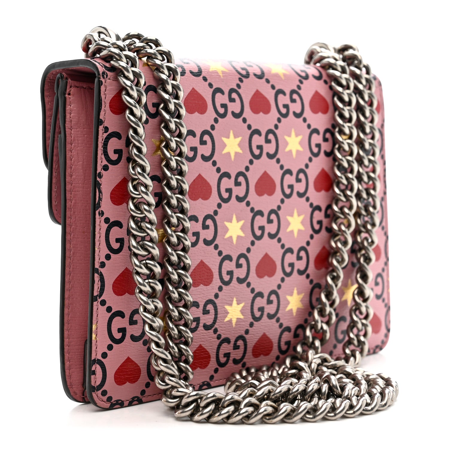 Gucci Calfskin Valentine's Day Exclusive Mini Dionysus Shoulder Bag 3 of 14