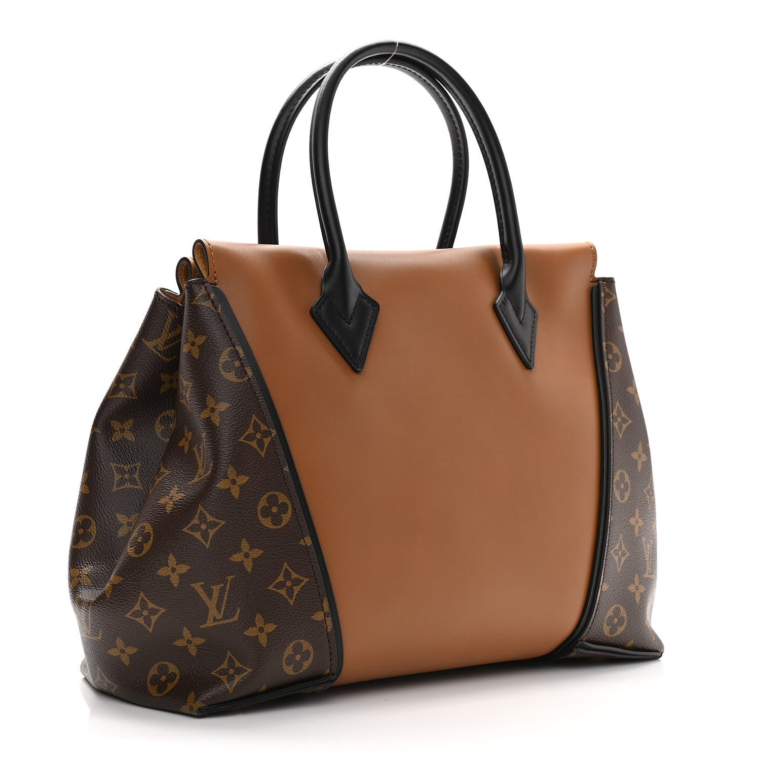 Louis Vuitton Monogram Cuir Orfevre Tote W PM Noisette 3 of 11