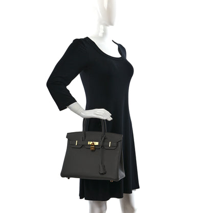 Hermes Togo Birkin 30 Etain 2 of 9