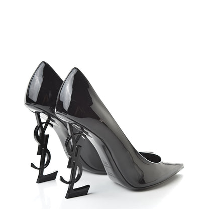 Saint Laurent Patent Opyum 110 Pumps 37.5 Black 4 of 8