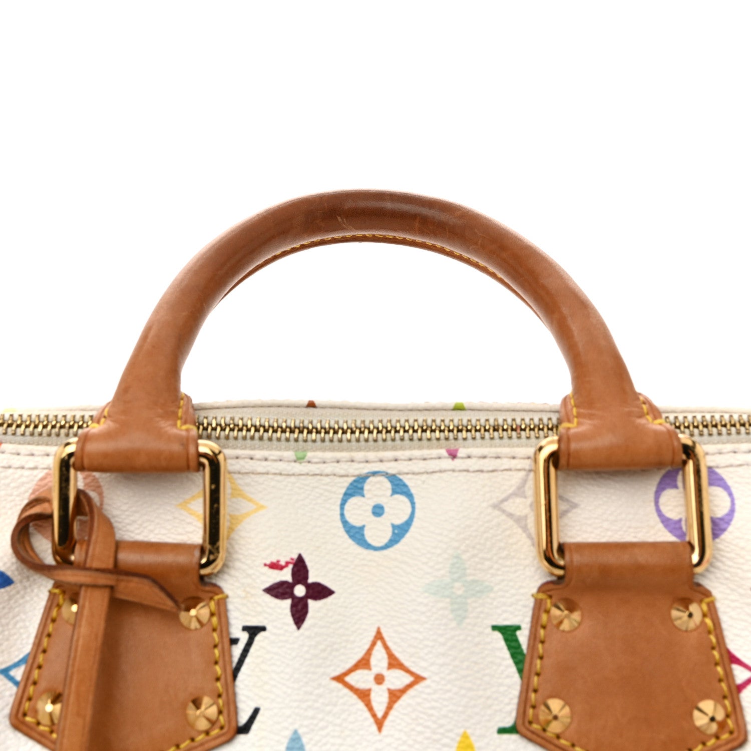 Louis Vuitton Monogram Multicolor Speedy 30 White 15 of 15