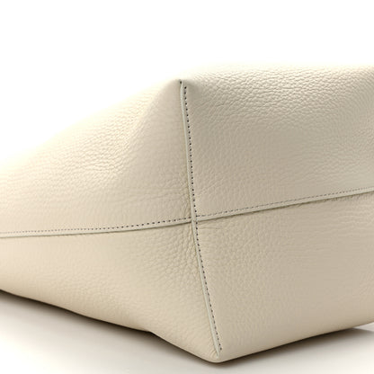 The Row Grained Calfskin Medium N/S Park Tote Ivory 7 of 8