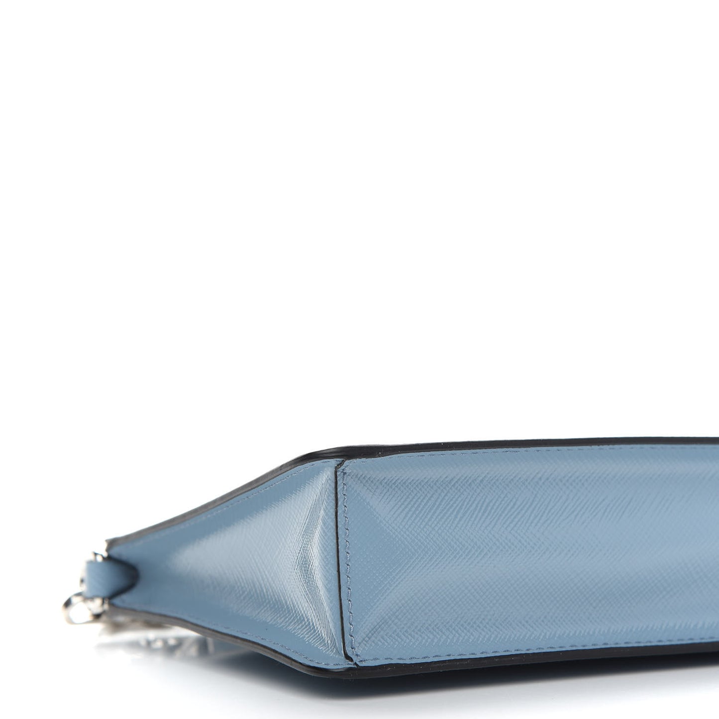 Saffiano Vernice Chain Crossbody Bag Astrale