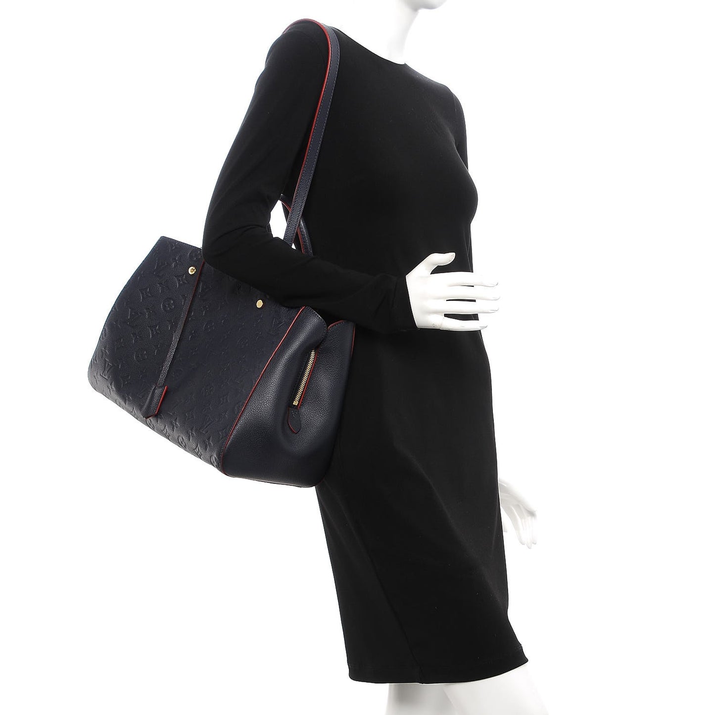 Empreinte Montaigne GM Marine Rouge