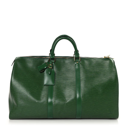 Louis Vuitton Epi Keepall 50 Borneo 1 of 11
