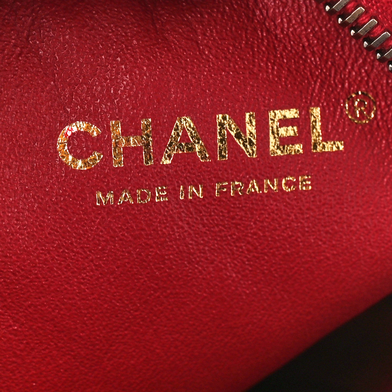 Chanel Iridescent Calfskin Quilted Reissue Camera Case Red 6 of 11