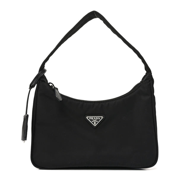 Prada Tessuto Nylon Mini Re-Edition 2000 Bag Black 1902948