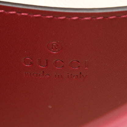 Gucci Calfskin Matelasse Mini GG Marmont Shoulder Bag Rosso Ancora 6 of 11