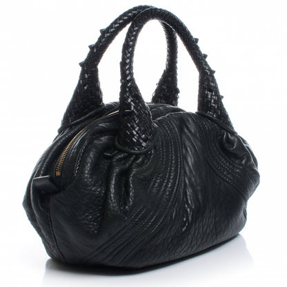 Fendi Nappa Nuvolata Spy Bowler Black 3 of 8