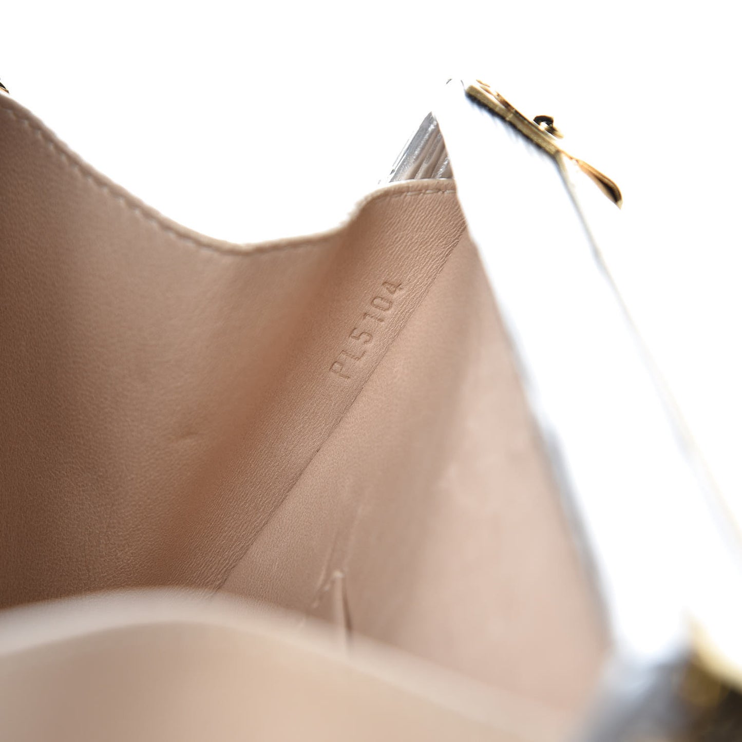 Metallic Epi Petite Malle Silver