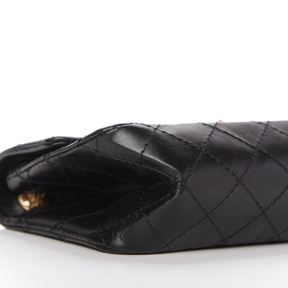 Chanel Aged Calfskin Quilted 2.55 Reissue Mini Flap Black 6 of 11