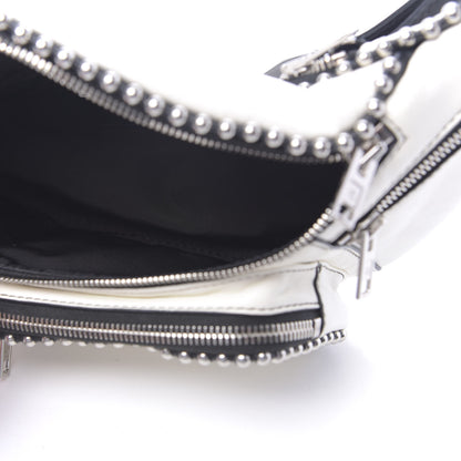 Alexander Wang Lambskin Attica Studded Belt Bag White 5 of 10