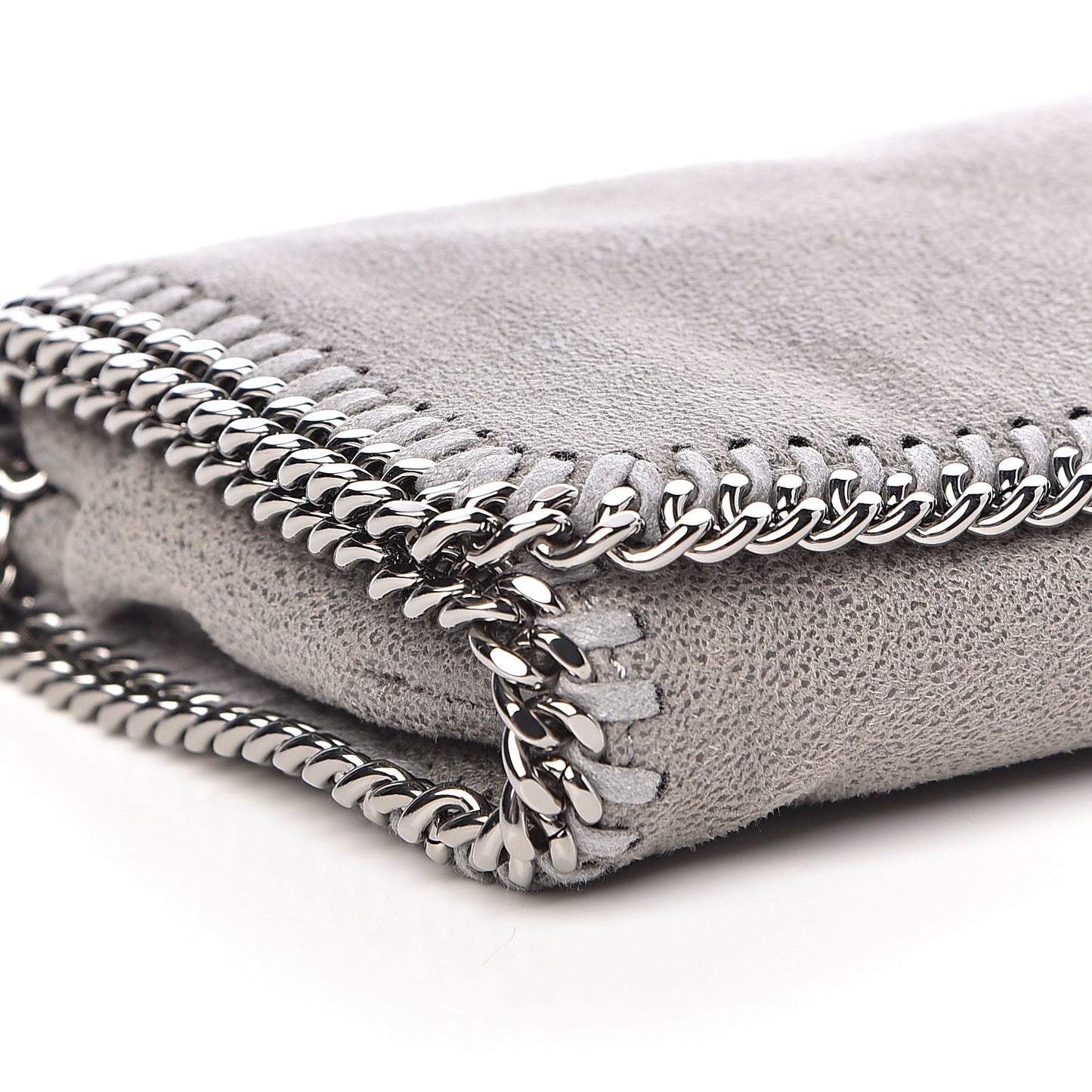 Shaggy Deer Falabella Crossbody Bag Light Grey