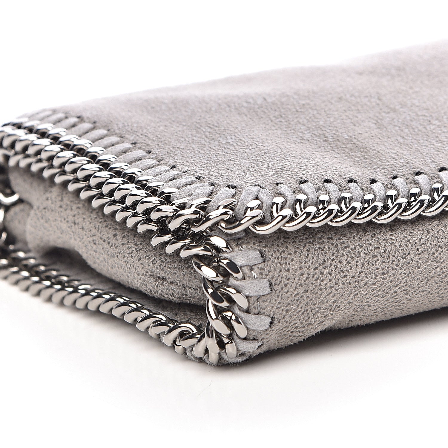 Stella McCartney Shaggy Deer Falabella Crossbody Bag Light Grey 8 of 10