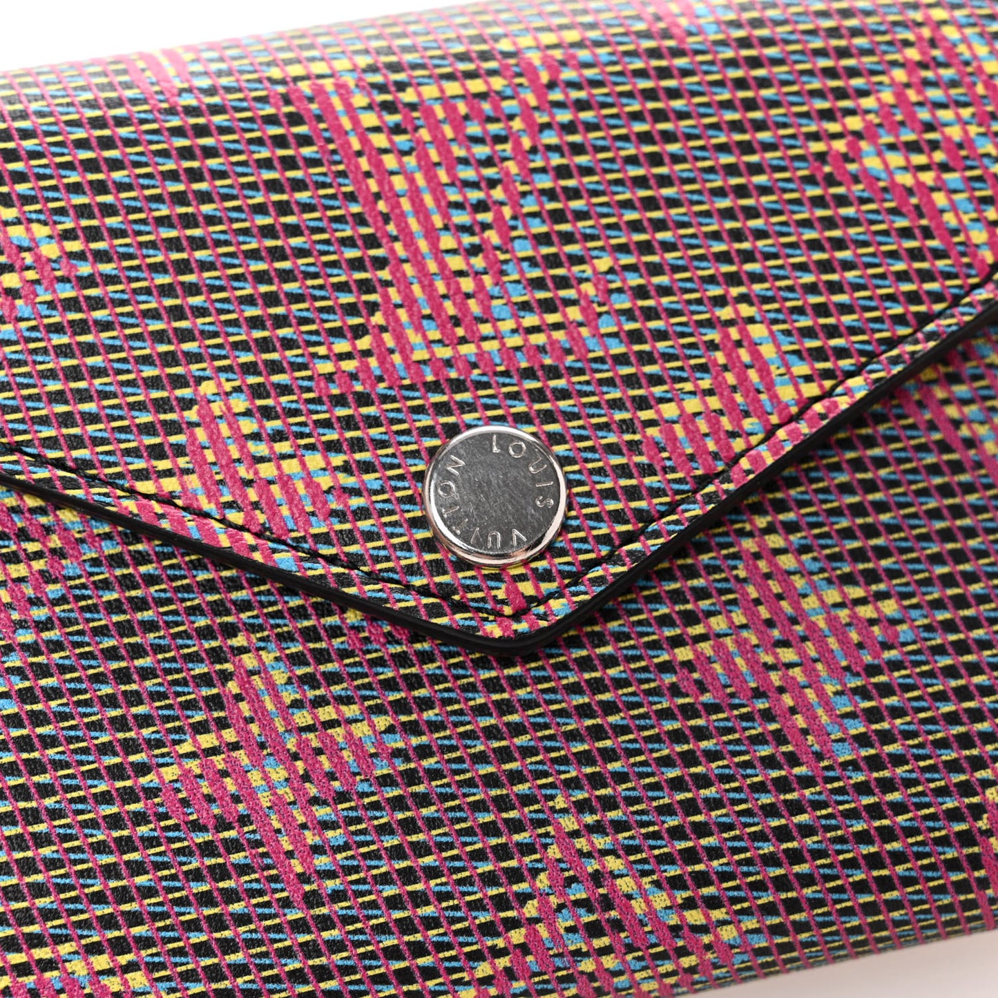 Monogram LV Pop Zoe Wallet Blue
