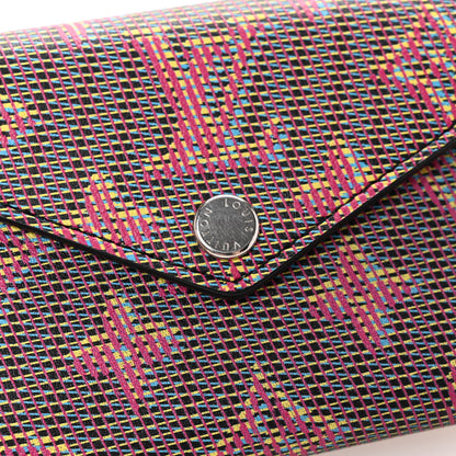 Louis Vuitton Monogram LV Pop Zoe Wallet Blue 10 of 11