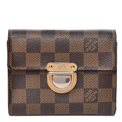 Louis Vuitton Damier Ebene Koala Compact Wallet 1 of 19
