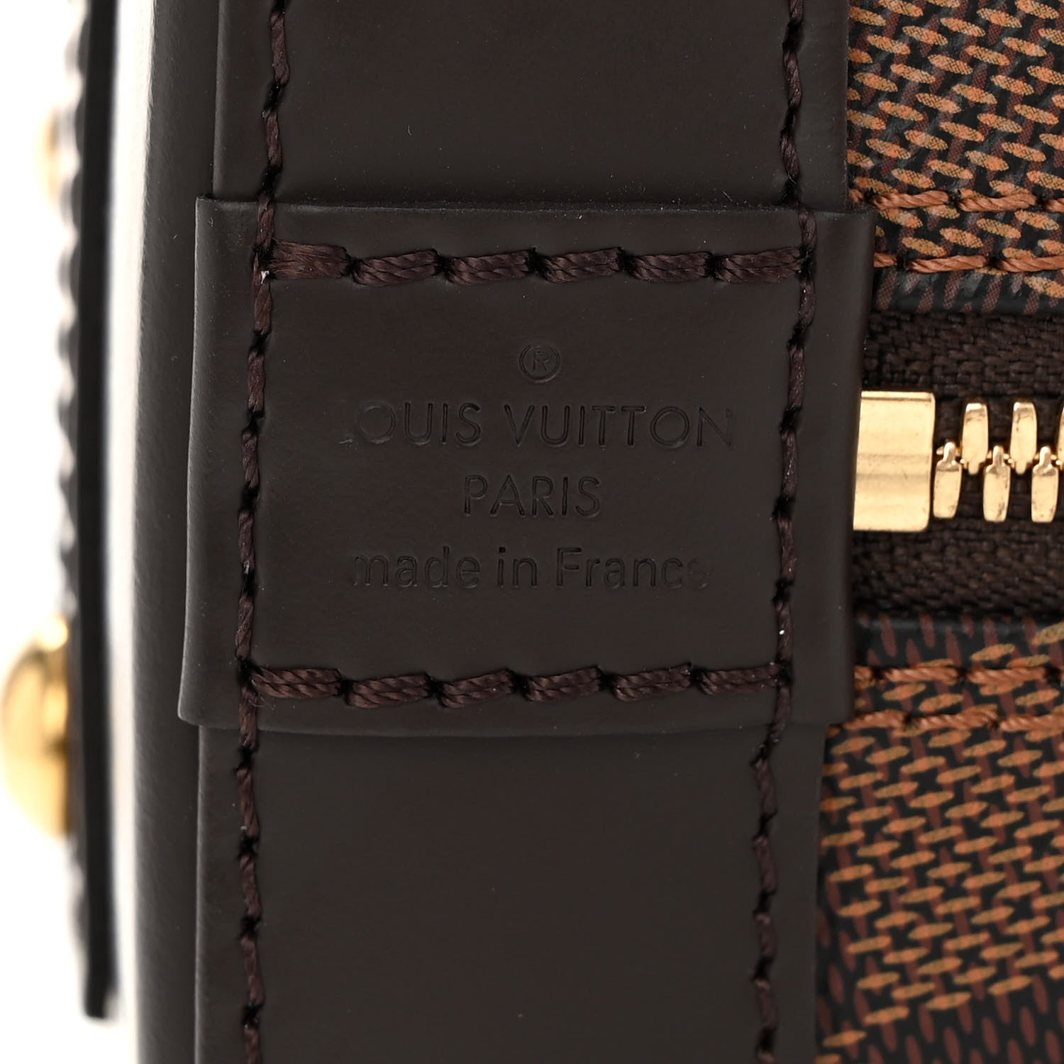 Louis Vuitton Damier Ebene Alma BB 6 of 11