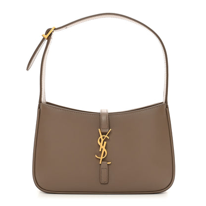 Saint Laurent Smooth Calfskin Le 5 A 7 Hobo Taupe 1 of 10