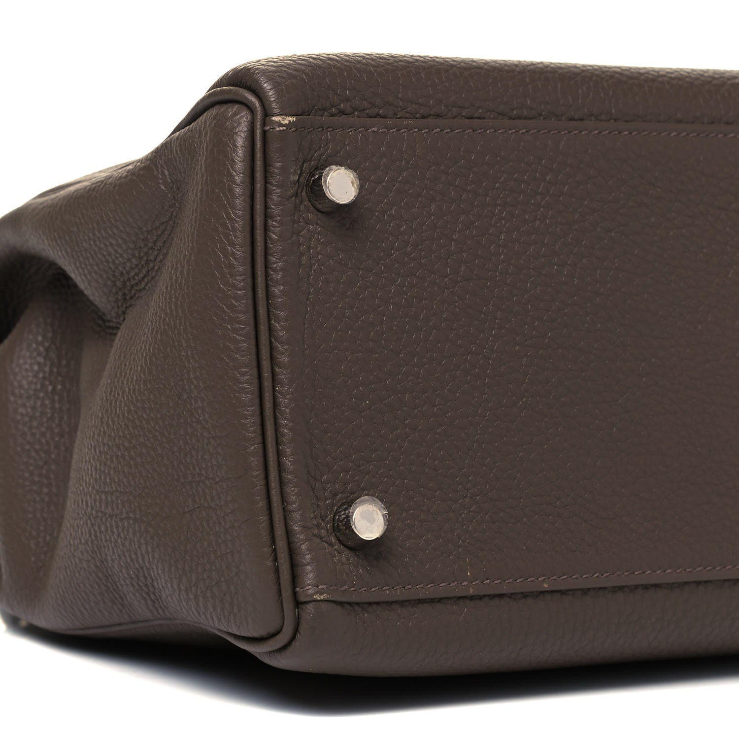 Hermes Togo Kelly Retourne 35 Chocolate 7 of 8