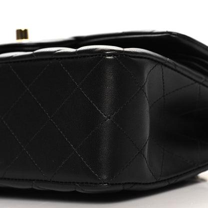 Chanel Lambskin Quilted Small Double Flap Black 10 of 10
