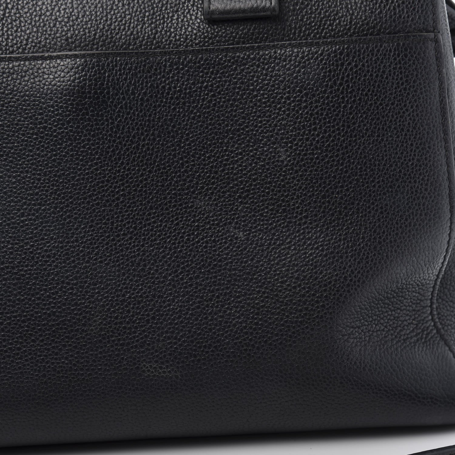 Chanel Grained Calfskin Small Neo Executive Shopper Tote Black 12 of 15