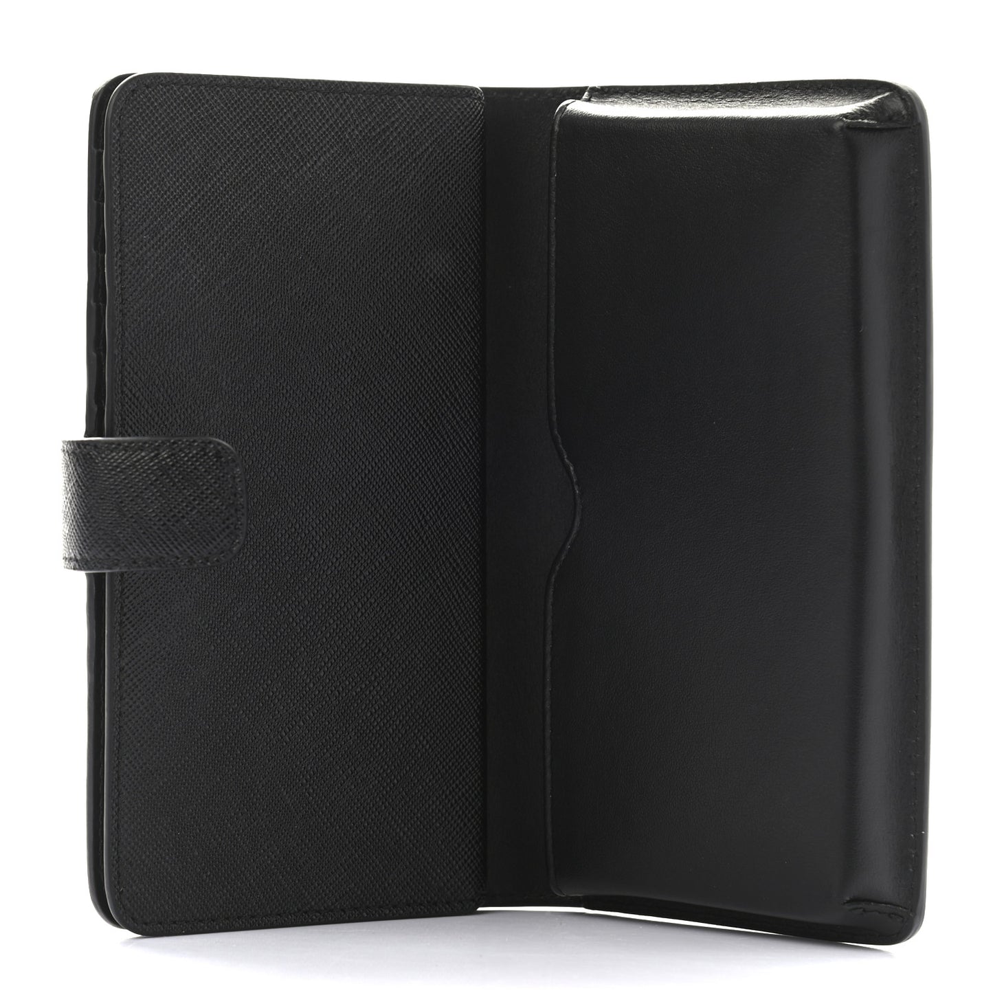 Saffiano Phone Wallet Black