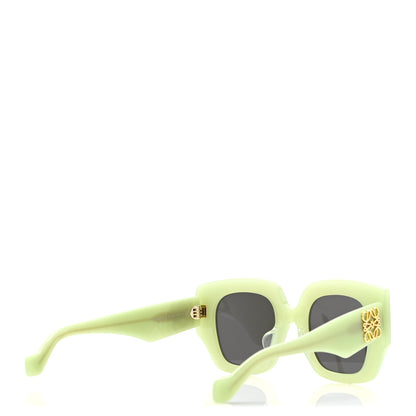 Loewe Acetate Anagram Sunglasses LW40129U Light Green 4 of 8